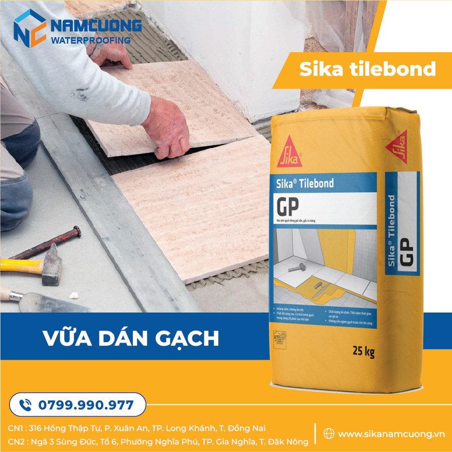 Sika Tilebond GP - Sika Nam Cường