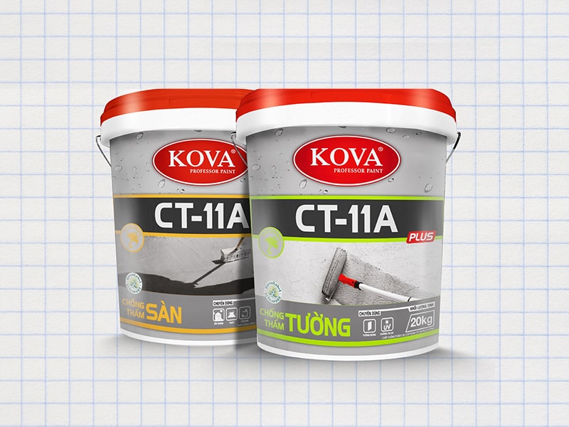 Sơn chống thấm Kova CT-11A - Sika Nam Cường